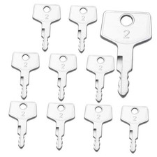 Takeuchi Key H806, 10 Pack 17001-00019 180485 Heavy Equipment Keys fit WL-H806