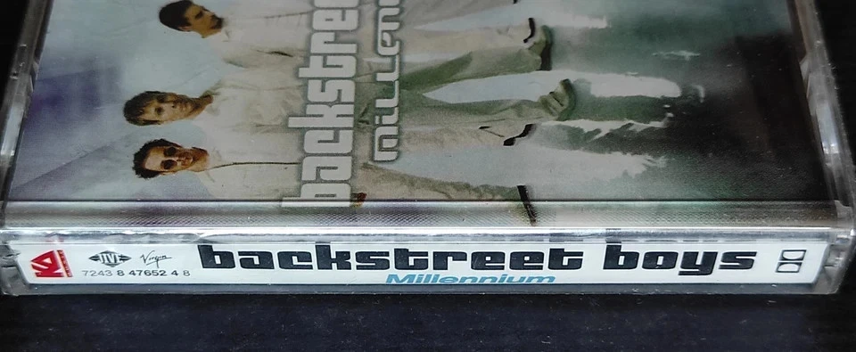 BACKSTREET BOYS Millennium RARE SEALED Bulgaria CASSETTE TAPE 1999 - Image 3 of 4