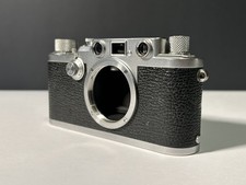 Leica IIIf Red Dial 1952/53 Chrome Ltm M39 Rangefinder Camera Needs CLA