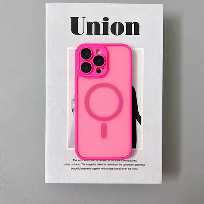 Handyhülle für iPhone 16 15 14 13 12 11 Pro Max Plus MagSafe Stoßfest Matt Case