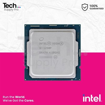 SRH7H Intel Xeon W-1250P 6-Core 4.10GHz 12MB 125W 8GT/s FCLGA1200 Processor