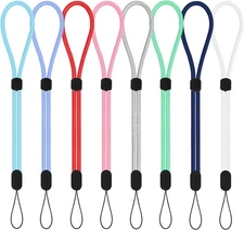 Wrist Strap Lanyard, 8 Pack Adjustable Wristlet Phone Lanyards for Keys, Cell Ph