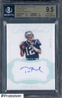2017 Panini Flawless Platinum Tom Brady Signed 1/1 BGS 9.5 w/ 10 AUTO