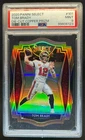 2020 Select Tom Brady Copper Prizm Die Cut Premier Level #181/355 PSA 9