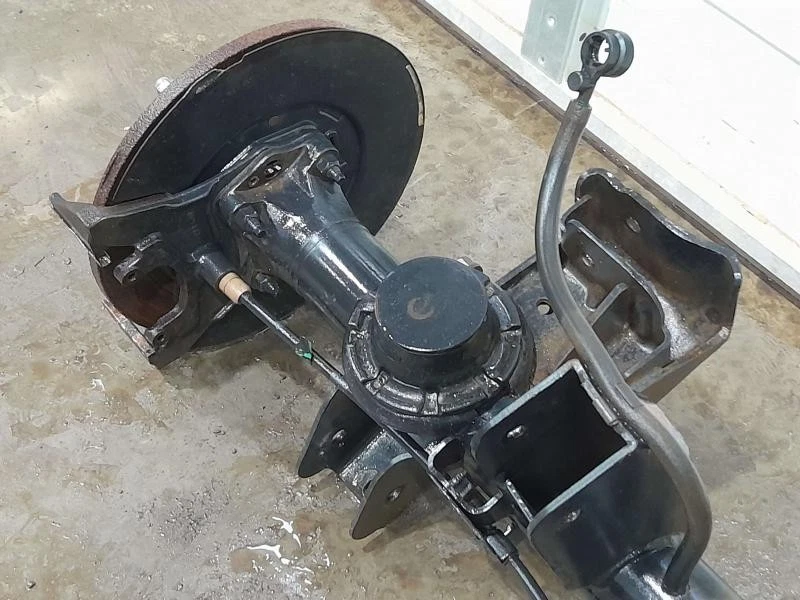 05-10 Jeep Grand Cherokee 8-1/4 conjunto de eixo traseiro relação 3.73 fabricante de equipamento original 52114834AA - Imagem 4 de 4