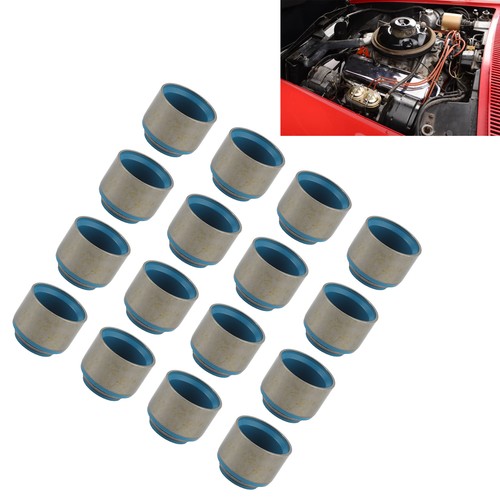 Car 16pcs Engine Valve Stem Seals Kit Replacement Fits For GM Small