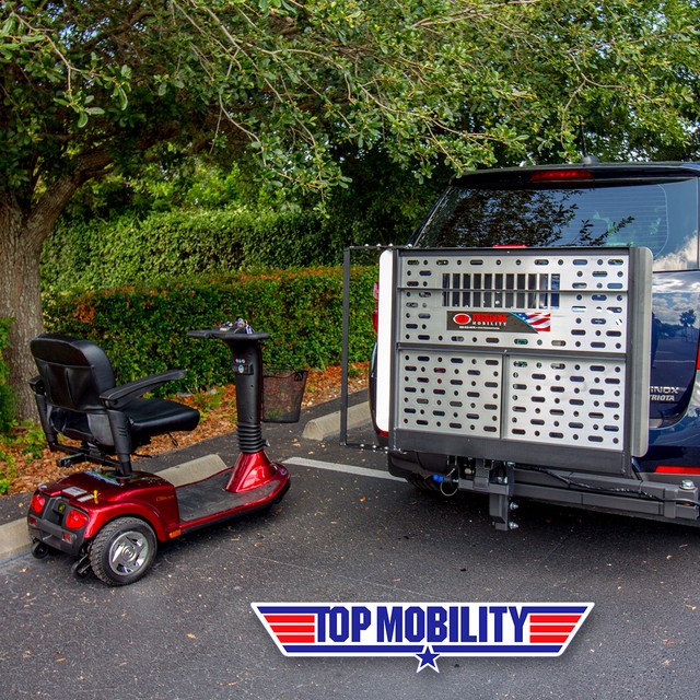Scooter Universal Auto Lift Fully Automatic Freedom Mobility Hitch