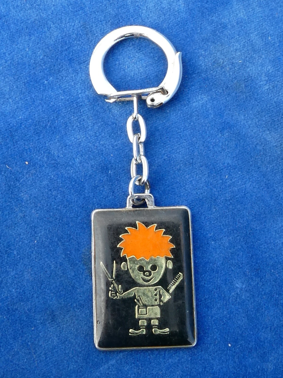 MIGNON Cute RARE ++ TOP ++ PORTE-CLES Key ring - ESSO PIN-UP M GOUTTE D