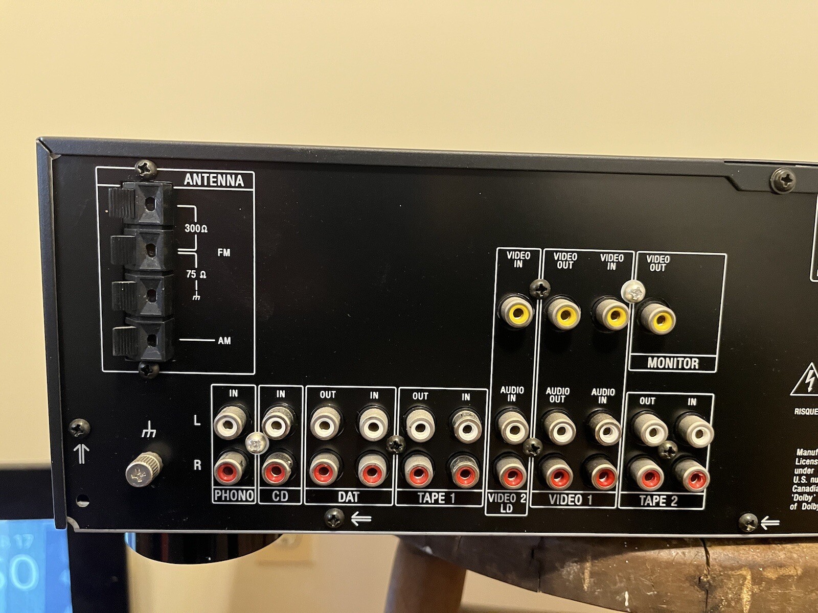 Sony AV Receiver Amplifier STRAV720 Audio Video Surround Tested eBay