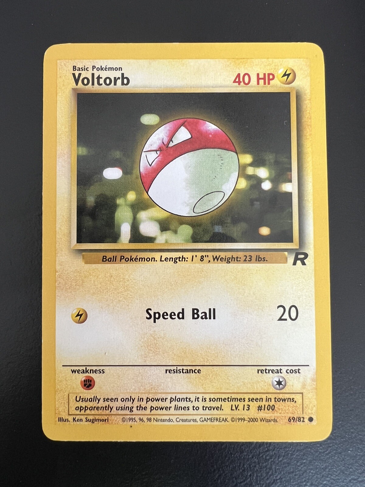 Voltorb Team Rocket - NM - 2000 Pokémon WOTC - 69/82