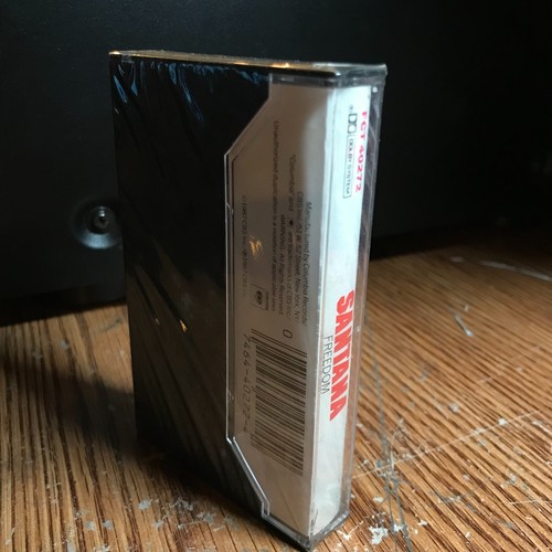 SANTANA FREEDOM Cassette Tape 1987 Rock Latin Cubano Rare, SEALED, NEW! - Picture 2 of 2