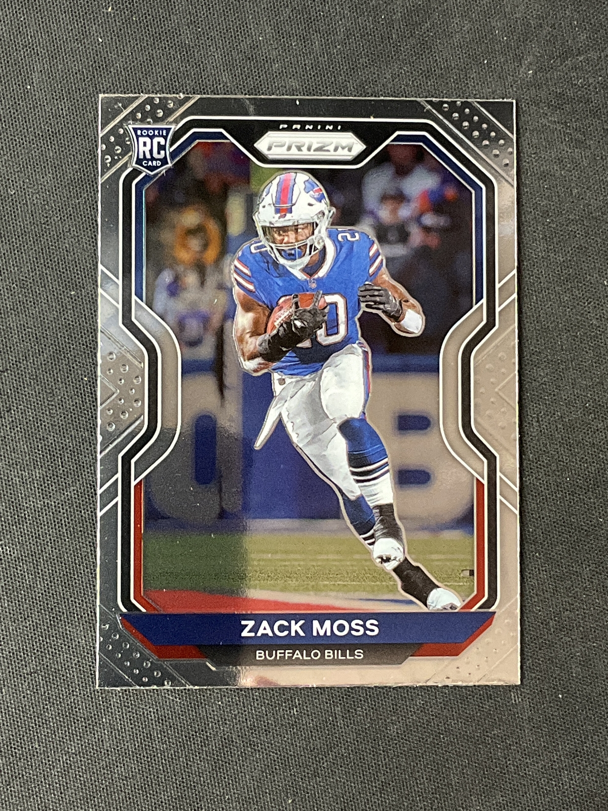 2020 Panini Prizm #311 Zack Moss Buffalo Bills Rookie Card!