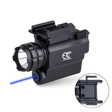 Blue laser gun weapon pistol light flashlight combination,Picatinny rail mount