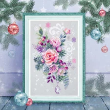 Magic Needle Counted Cross-Stitch Kit Winter Fancy 200-248