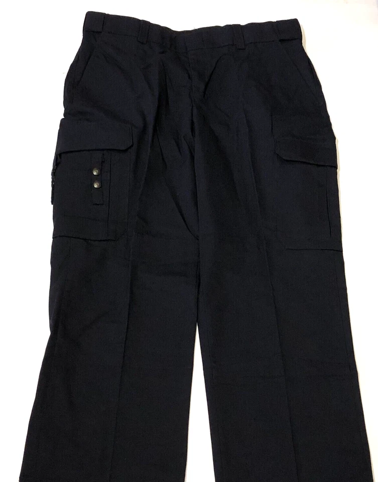 New Horace Small Men's Midnight Blue EMT/EMS Pants-Size 34R (34x36) * Unhemmed - Image 2 of 4