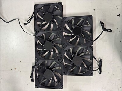 Pack of 5 x 140mm Standard PC fan - PWM connector