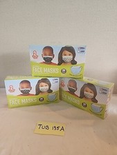3 24 Just Play Children Kids Face Masks Size S 5" x 3" Fun Prints 3 Layer