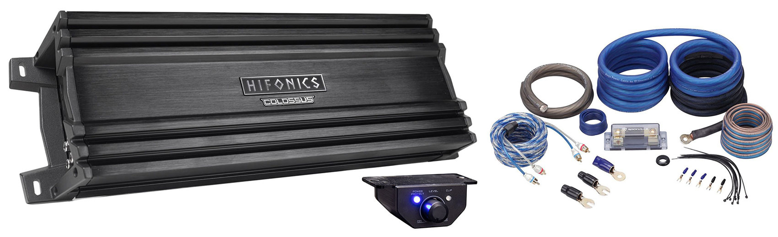 Автомобильный усилитель Hifonics HCM-30001D мощностью 3000 Вт Автомобильный Мини-усилитель класса D на 1 Ом Комплект проводов 5089000₽