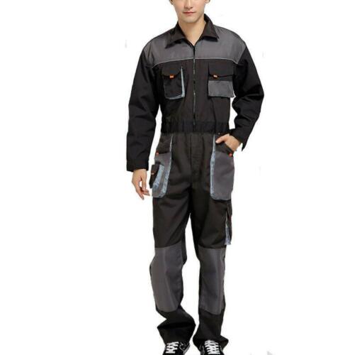 Workwear Coveralls Mechanic Overalls Jumpsuit Outfit Pants Suspender Protect New - Picture 6 of 15