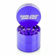 Santa Cruz Shredder PURPLE Medium 2 1/8" 4 Piece Grinder, Authentic Shredder