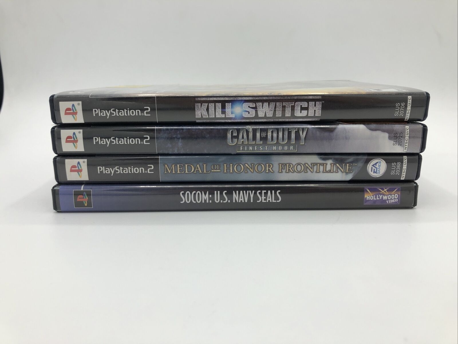 Socom + Call Of Duty ( Tiro ) Ps2 Coleção (8 Dvds)