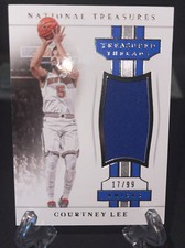 2018-19 Panini National Treasures Treasured Threads #3 Courtney Lee Jersey /99