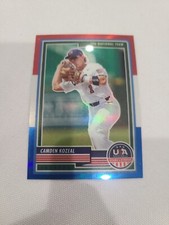 2023 Panini Stars & Stripes Red White Blue Prizm Camden Kozeal