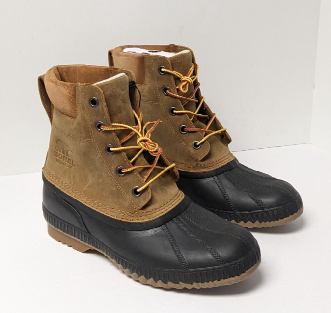 Sorel Cheyanne II Waterproof Winter Boots, Tan Leather, Men's M