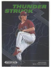 2022 Panini Prizm Draft Picks Walter Ford #TH-WF Thunderstruck