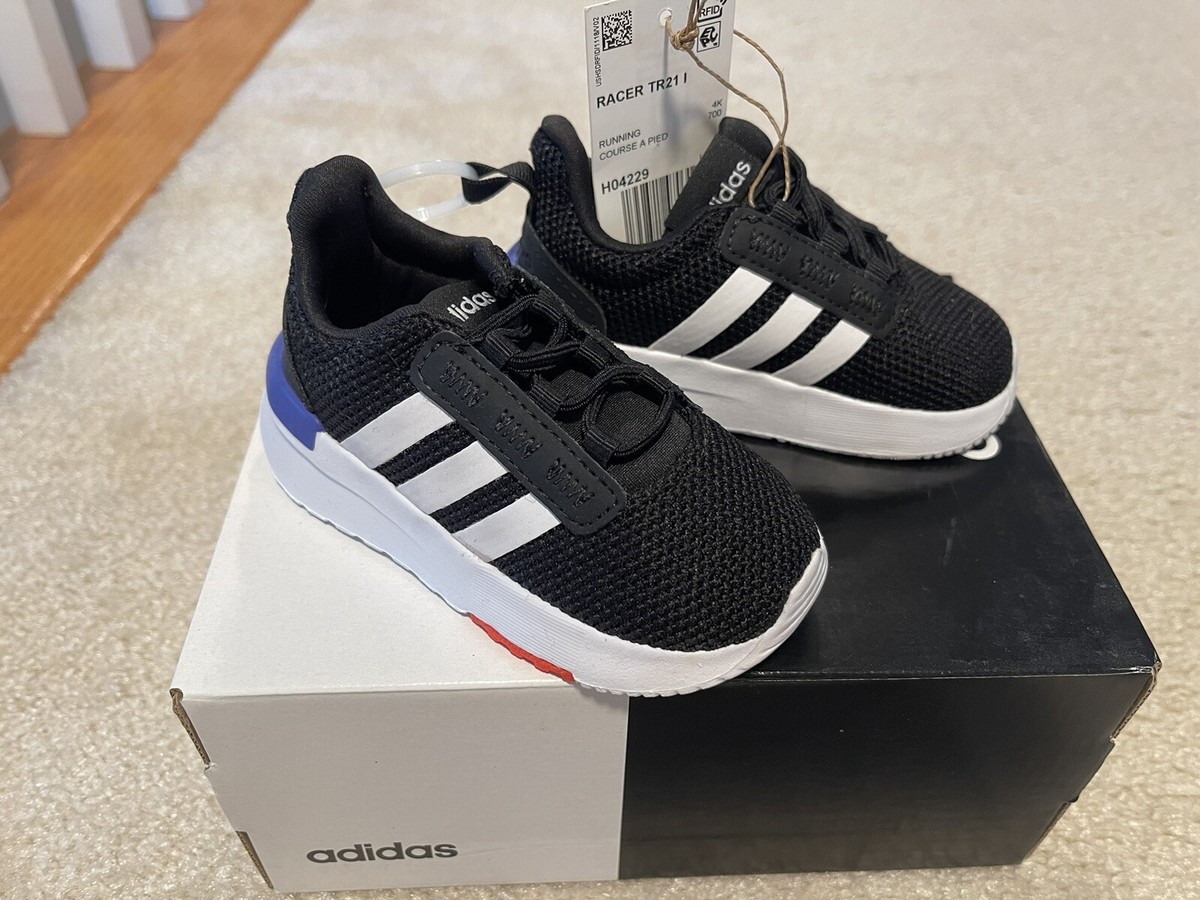 New adidas Racer TR21 Toddler Athletic Shoes, Size: 5K, Black