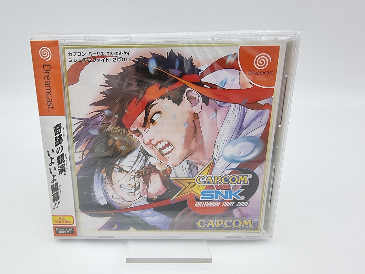 SNK Vs Capcom Millenium Right 2000 Sega Dreamcast Game Japan