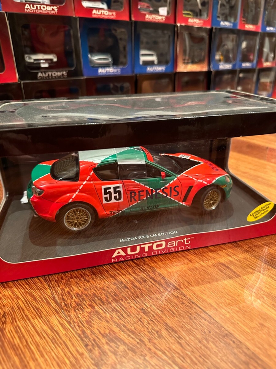 1/18 AUTOART 80443 MAZDA RX-8 L.M. VERSION (SPECIAL 787B LIVERY 