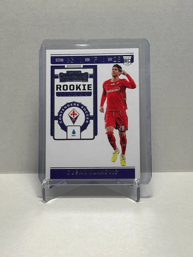 2019-20 Panini Chronicles Contenders Rookie Ticket Dusan Vlahovic #RT-31