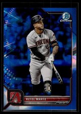 Ketel Marte 2022 Bowman Chrome Sapphire Edition Card #15