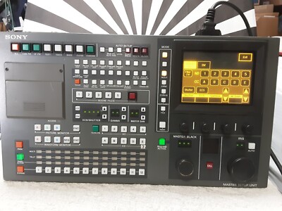 SONY マスターセットアップユニット MSU-700A / ENGリモコン MSU-700 / Master Setup Unit【中古放送用・業務用 映像機器・音響機器