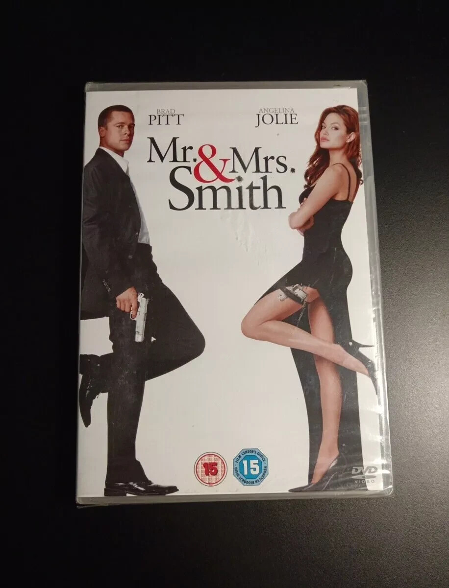 MR. & MRS. SMITH - DVD (2005) - NEW SEALED