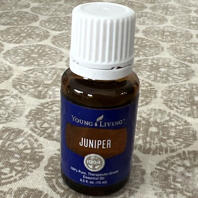 Young Living Essential Oils JUNIPER 15ml, New/Sealed/Full