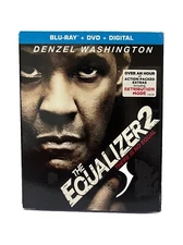 The Equalizer 2 [Blu-ray] [DVD] 2018 Pre-Owned Columbia Pictures Clean Disc's