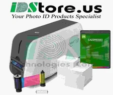 IDP Smart 51S Single Side Photo ID Card Printer Complete Bundle