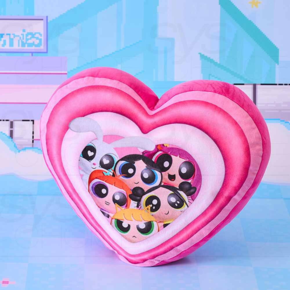 NJ x THE POWERPUFF GIRLS Official Authentic Goods Cushion +