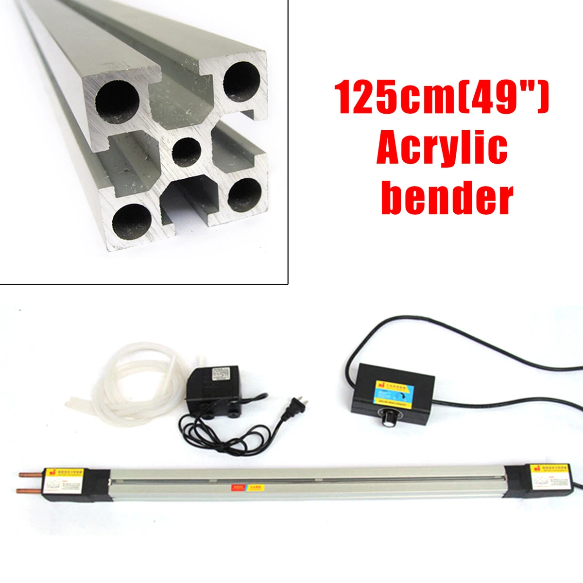 1250mm Manual Acrylic Light Box Plastic PVC Bending Machine Heater Bender  Strip | eBay
