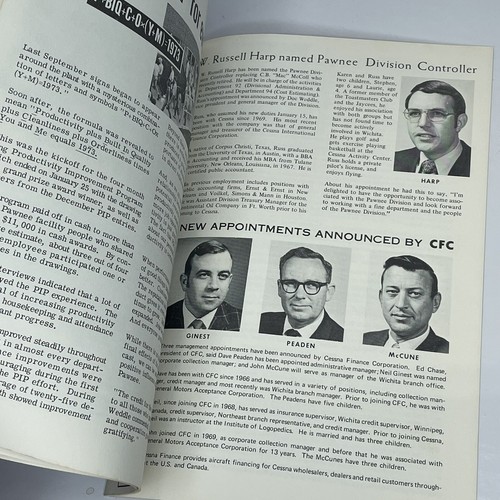 Cessquire De Colección - Vol. 14/No. Publicación de coempleado de Cessna Aircraft 1 de enero de 1973 - Imagen 4 de 5