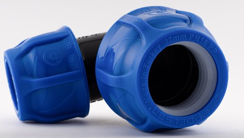 PP Fitting Verschraubung PE-Rohr Trinkwasser KIWA Klemmverbinder 25 32 - Bild 14 von 45