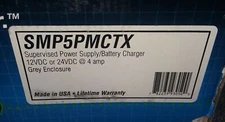 *NEW* Altronix SMP5PMCTX Supervised Power Supply/Battery Charger, Enclosure