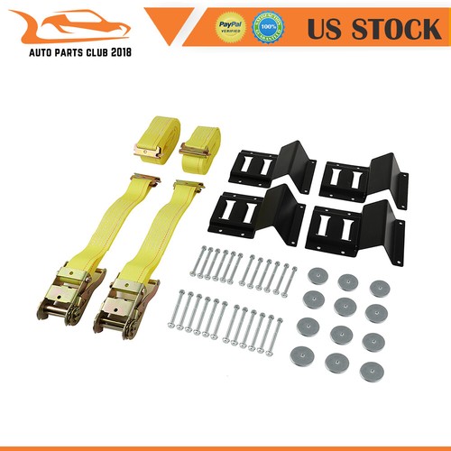 TieDown Strap Kit & Wheel Chock 1500 Lb Weight eBay