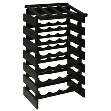 FixtureDisplays 28 Bottle Dakota Wine Rack with Display Top