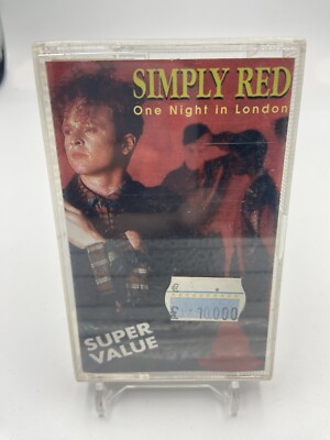 MUSICASSETTE Tape Simply Red - One Night In London POP MC/ON 2219 Italy 1993 t