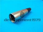 ONE NEW MicrophPatch XLR Male 5-pin Plug Connector