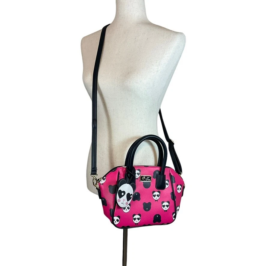 Betsey johnson panda crossbody hotsell