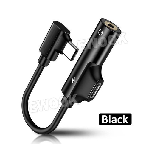 Type-C To 3.5mm And Charger Headphone AUX Audio Jack USB C Cable Adapter 2 In 1 - Picture 14 of 17